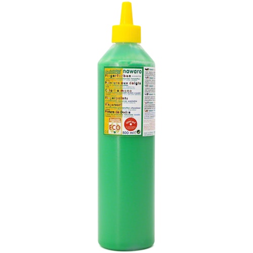 Fingerfarben 500 ml Schul- und Theaterfarbe grün