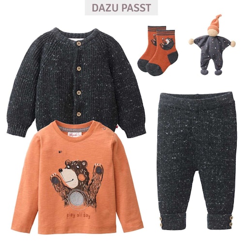 Klassischer Cardigan Knopfleiste