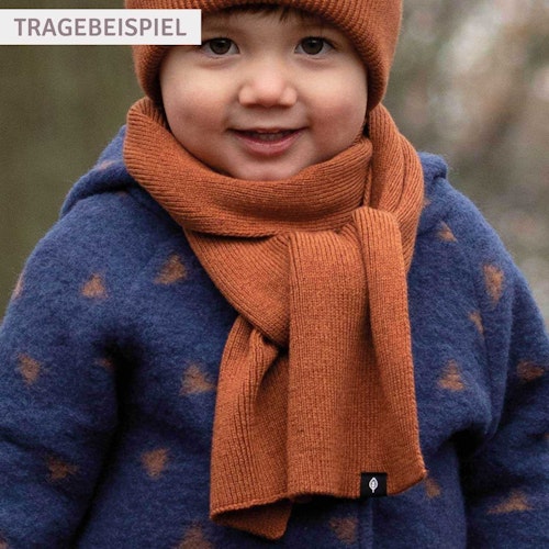 Kinder Schal Wolle Seide