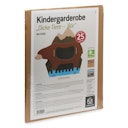Vorschaubild Kindergarderobe Bär – Wandgarderobe mit 7 Haken