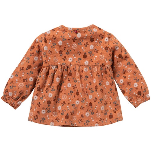 Lockeres Langarmshirt Blümchen