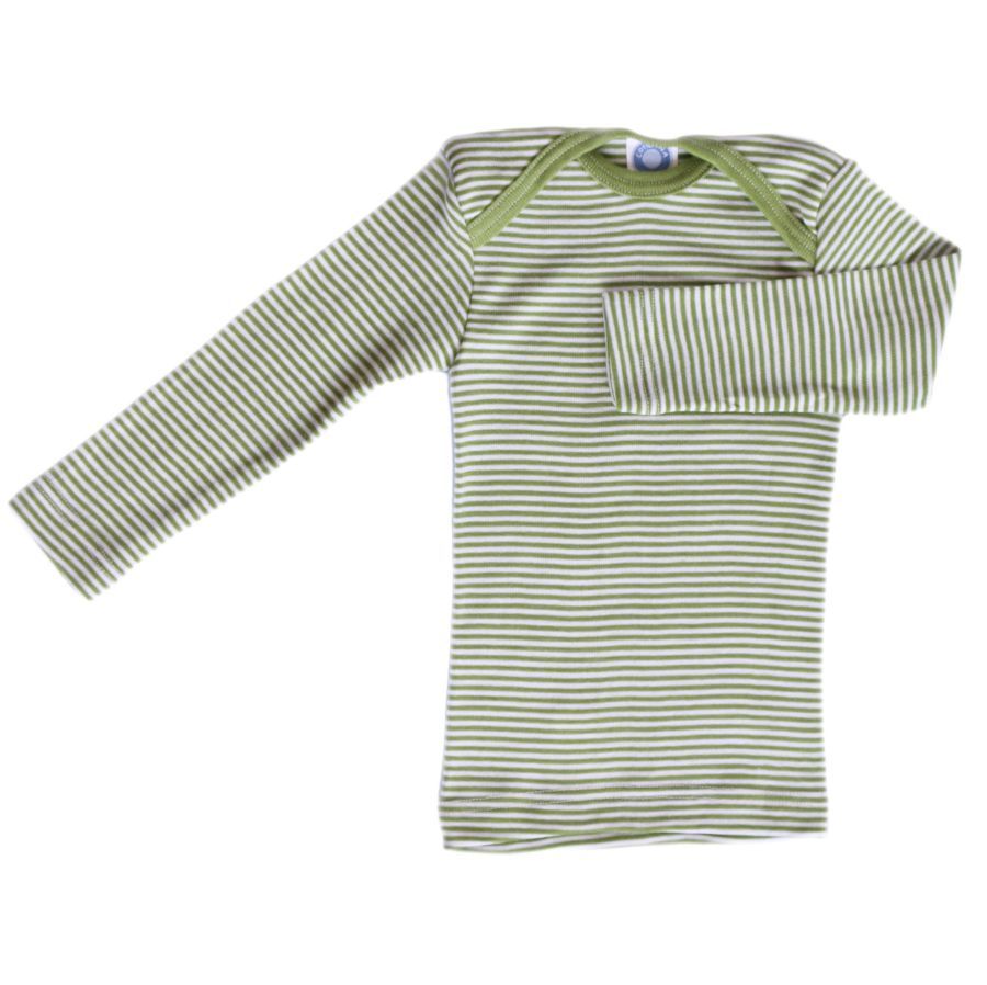 Langarmshirt Cosilana Wolle/Seide Uni