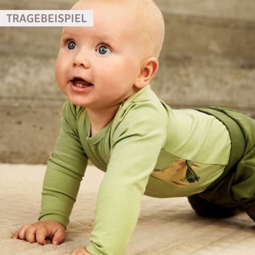 Langarm Body aus super weicher Bambus-Viskose