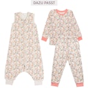 Vorschaubild Warmer Baby Schlafsack Blumen