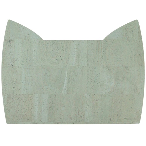 Kinder Tischset aus Kork Katze mint 52 x 36 cm