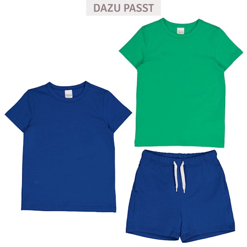 Weite Jersey Shorts uni