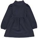 Vorschaubild Griffiges Jacquard Langarmkleid Stehkragen
