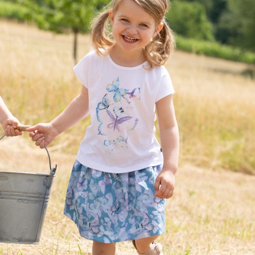 Sommer Shirt Schmetterling-Druck