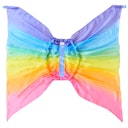 Vorschaubild Regenbogen Feenflügel aus Seide