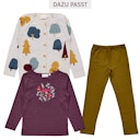 Vorschaubild Softe Uni Leggings