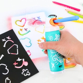 Airbrush Maker Grafitti-Set elektrisch ab 5 Jahren