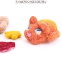 Vorschaubild Trocken-Filzen Komplett-Bastelset inkl. 8 Farben