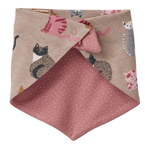 Wende Dreiecktuch Katzen beige