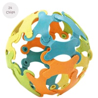 Konstruktionsspiel 24 Binabo Chips – 4 Farben