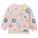 Vorschaubild Weiches Sweatshirt große Blumen