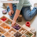 Vorschaubild Tinker Tray Sortierbox mit Fächern - ab 3 Jahren