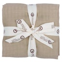 Vorschaubild Stoffwindel 2er-Pack hellbraun 75 x 75 cm