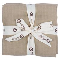 Stoffwindel 2er-Pack hellbraun 75 x 75 cm