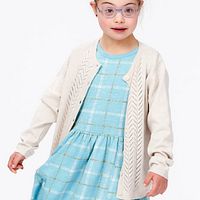 Jacke Sense Organics Strick langarm Motiv