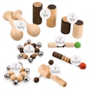 Vorschaubild Grosses Percussion-Set ab 18 Monate – 18 Holz-Instrumente