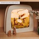 Vorschaubild Nachtlicht Lampe dimmbar LED ohne Folie/Silhouette 27x26x10 cm