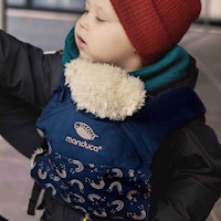 Kinder Puppentrage multifunktional- Regenbogen navy