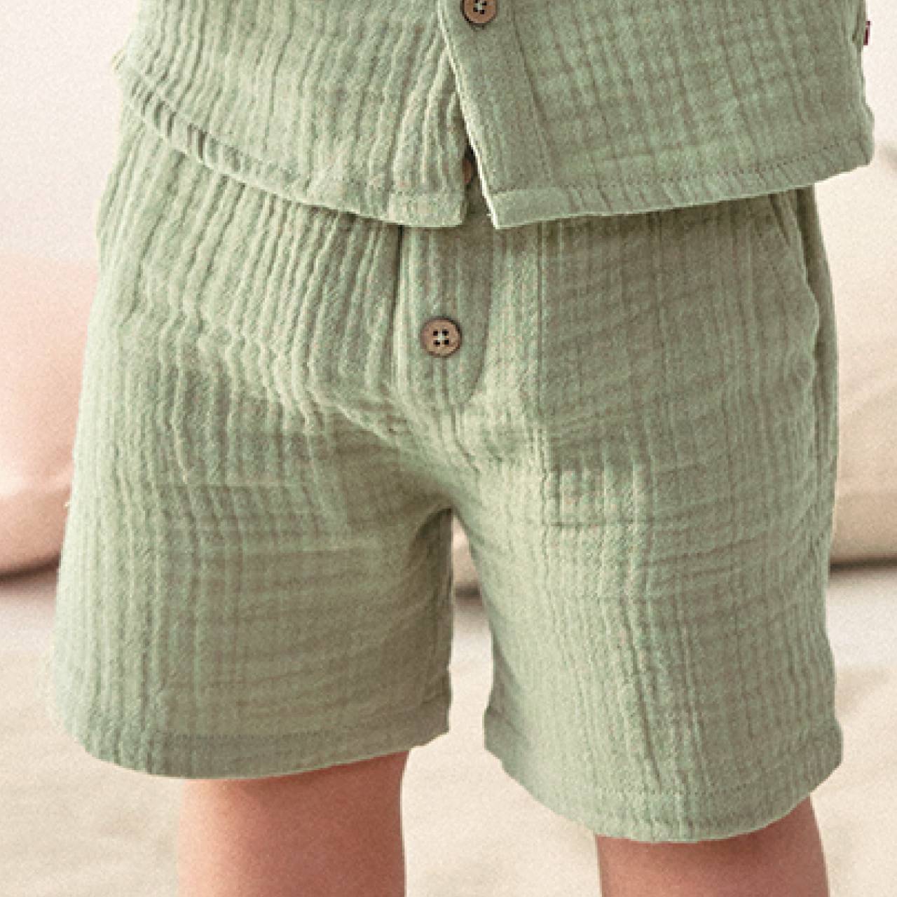 Leichte Musselin Shorts