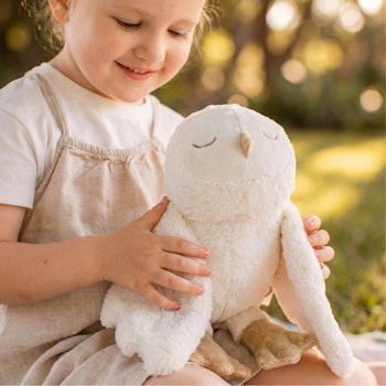 Kuscheltier Schneeeule klein 32x38,5 cm