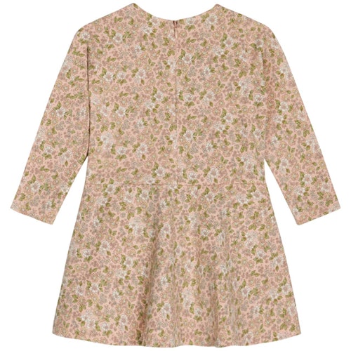 Leichtes Blumen Kleid Reißverschluss