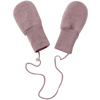 Fäustel Handschuhe Fleece rosenholz