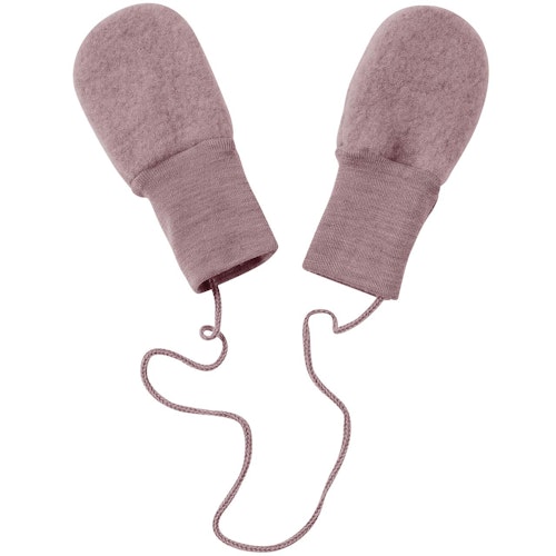 Fäustel Handschuhe Fleece rosenholz