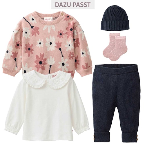 Bequeme Strickhose Rippstrick