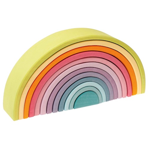 Großer Regenbogen pastell 36,5 cm, 12-teilig
