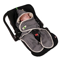 Bio Einschlagdecke für Babyschale & Autositz