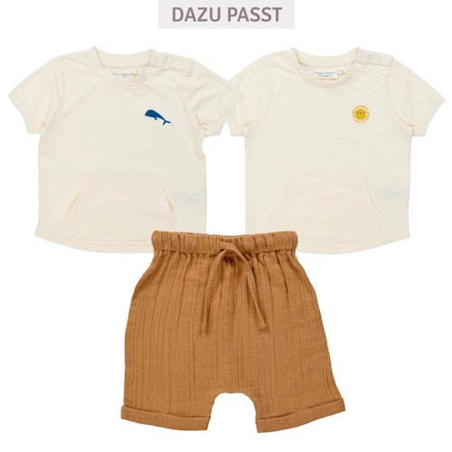 Musselin Shorts luftig