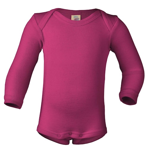 Wolle Seide Body langarm