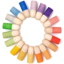 Vorschaubild Brots – 18 bunte Holzfiguren ab 10 Monaten