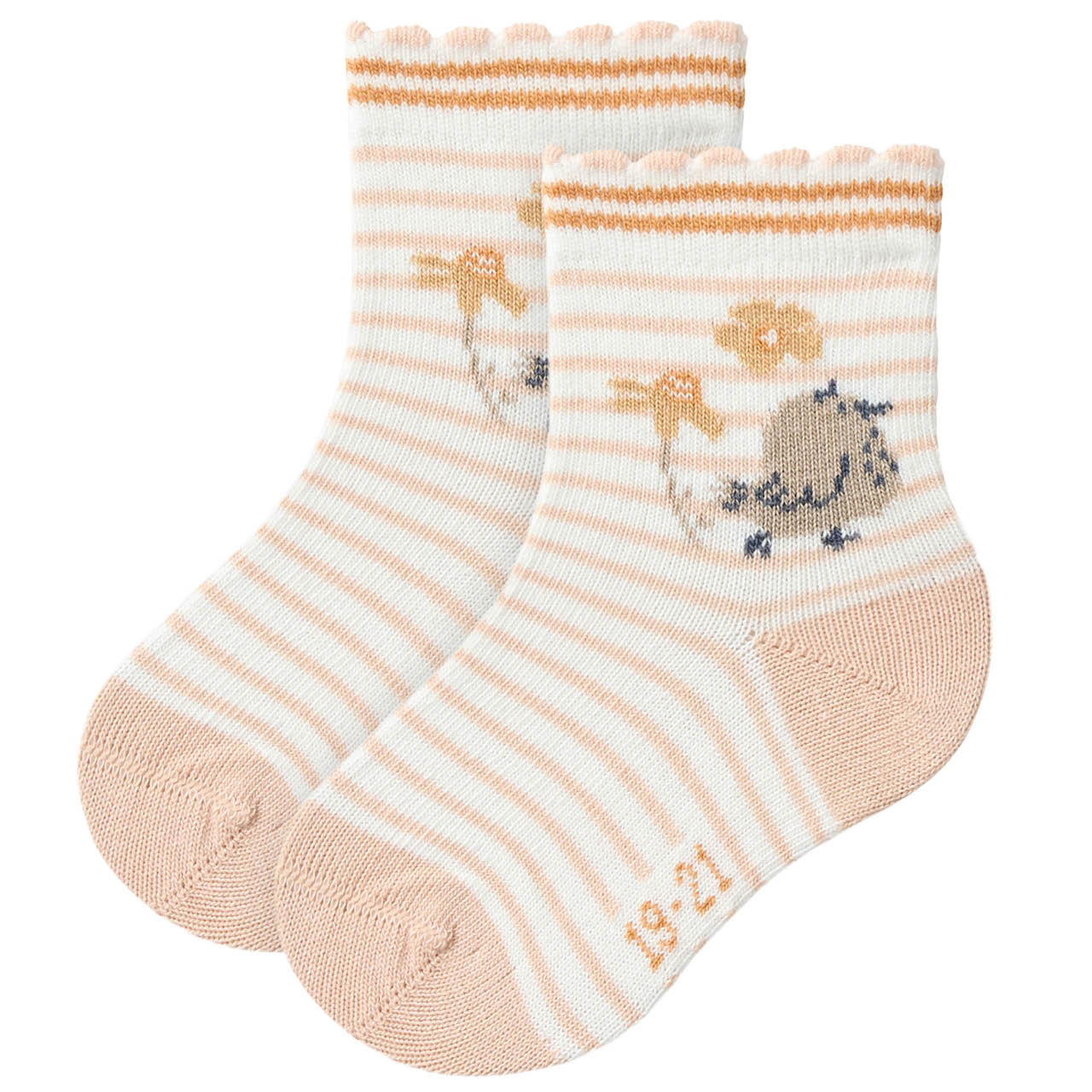 Leichte Babysöckchen Sommerfrüchte