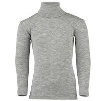 Wolle Seide Kinder Rollkragen Shirt langem