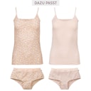 Vorschaubild Doppelpack Damenpanty Blüten