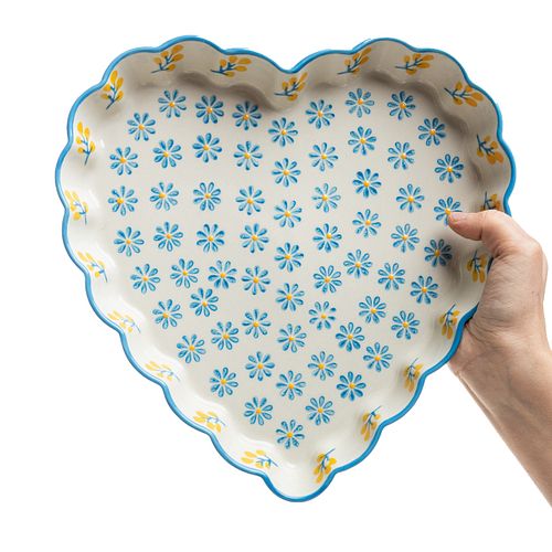 Quicheform FLORAAL 26 cm zum Backen und Servieren