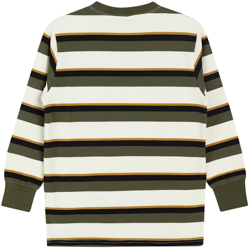 Langarmshirt Streifen Bündchen