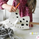 Vorschaubild Steckenpferd Holz Einhorn