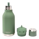 Vorschaubild Bestie Bottle Edelstahltrinkflasche mit Trinkhalm Dinosaurier 460 ml