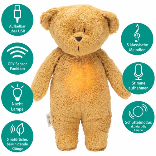 Der Bio-Summbär mit Lampe honig