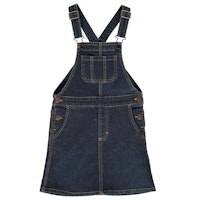 Damen Jeans Latzkleid