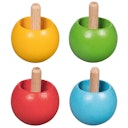 Vorschaubild Umdrehkreisel buntes 4er-Set