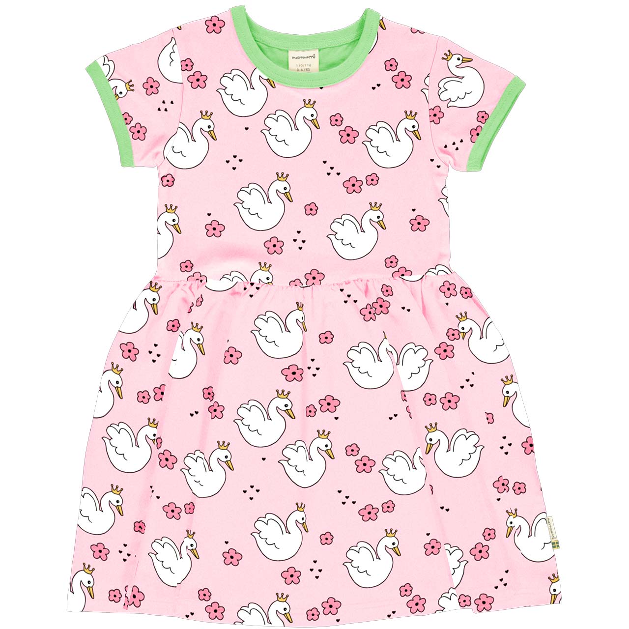 Kleid Meyadey kurzarm Motiv