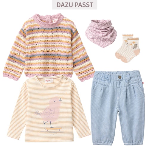 Leichte Babysöckchen Sommerfrüchte