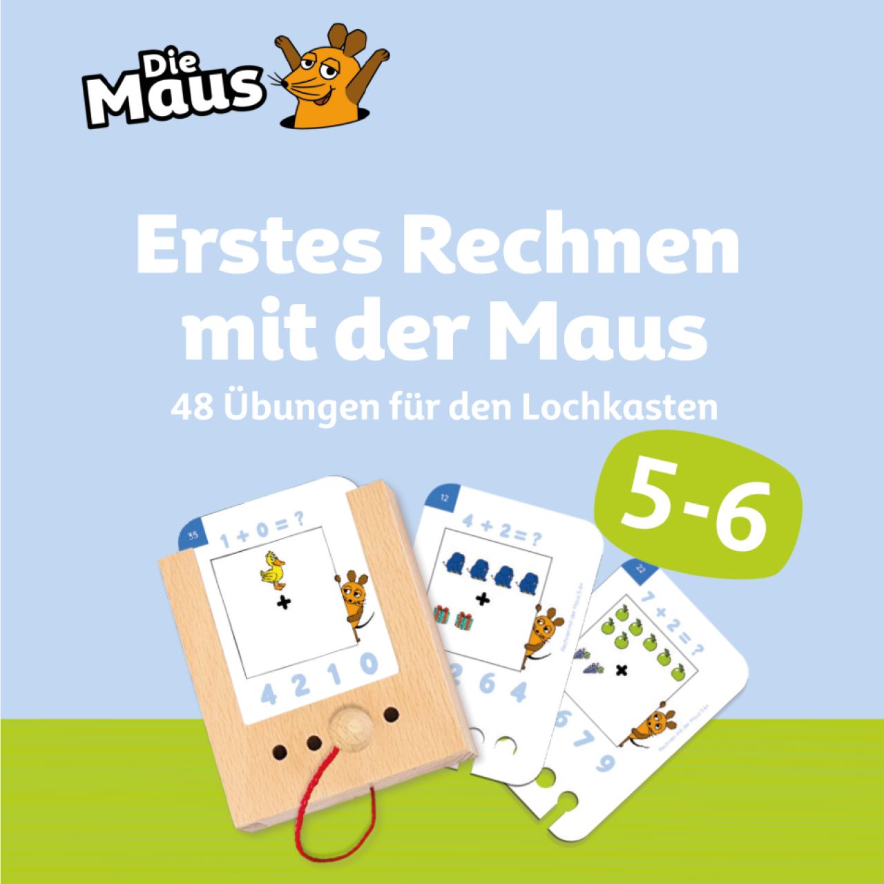 Erstes Rechnen mit der Maus 5-6 J. Kartensatz (ohne Lochkasten)